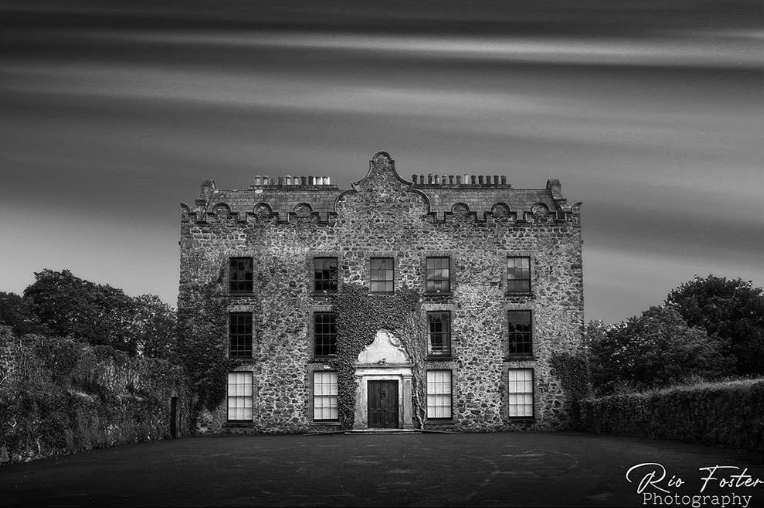 Galgorm Castle in Black & White